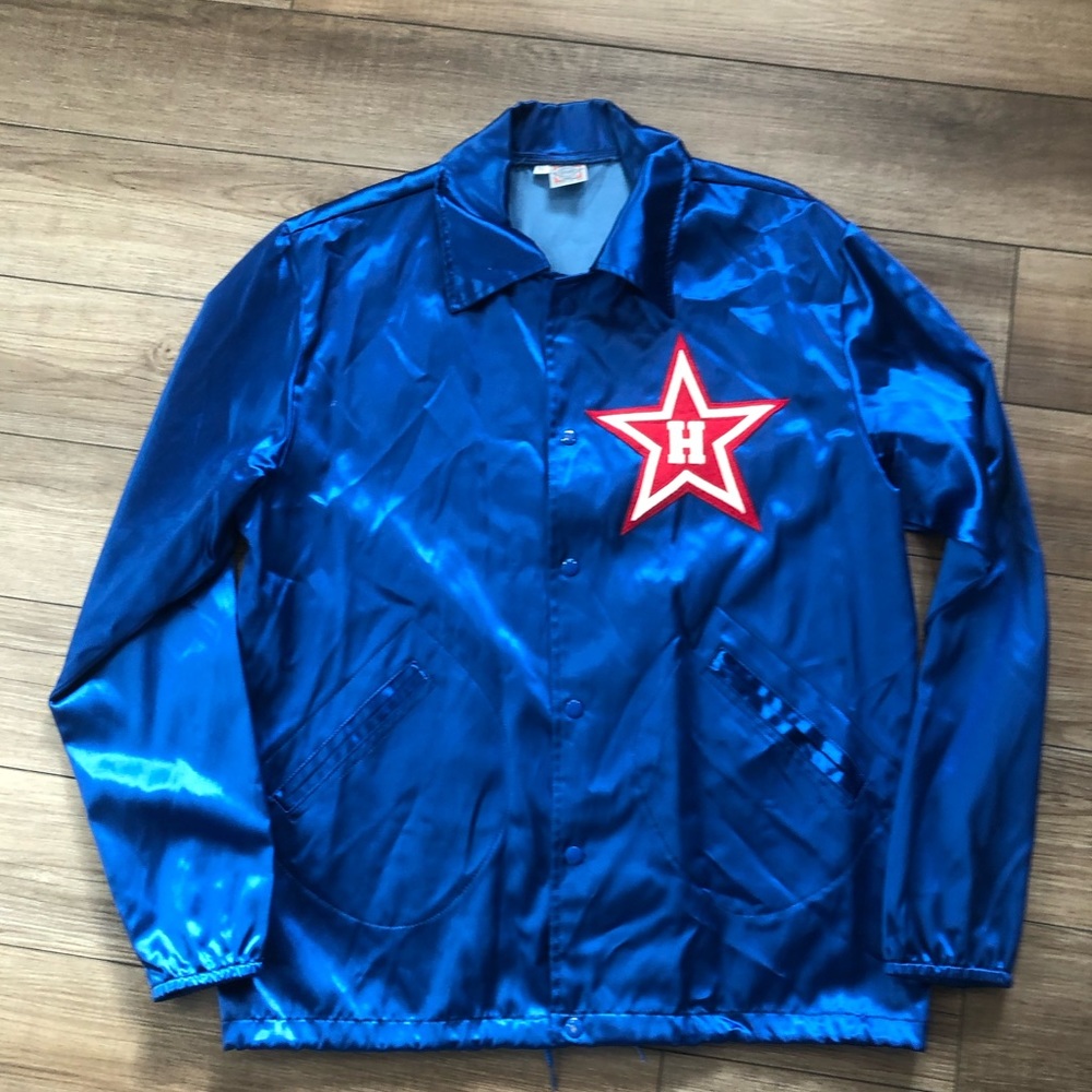 Ebbets fields flannel Satin Windbreaker-size XL